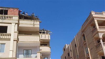 جهاز مدينة 6 أكتوبر يزيل 16 مخالفة بناء في مهدها بالتعاون مع الشرطة