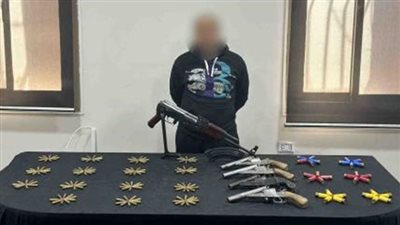 القبض على تاجر سلاح في روض الفرج بالقاهرة