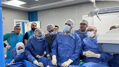 نجاح أول عملية قسطرة مخية بمستشفيات جامعة المنوفية لإنقاذ مريض من نزيف حاد بالمخ