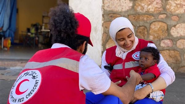 مساعدات الهلال الأحمر