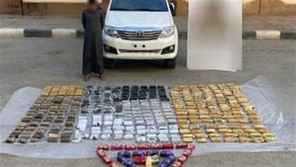 المتهم والمضبوطات