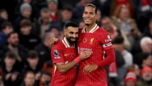 فان دايك ومحمد صلاح