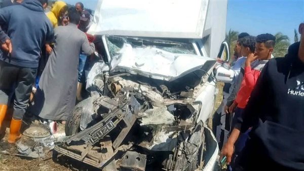 حادث تصادم بطريق