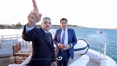 أول ظهور لـ خالد أبو بكر على شاشتها.. النهار تعرض برومو لقاء مع رئيس هيئة قناة السويس