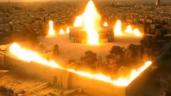 فيديو حرق الأقصى