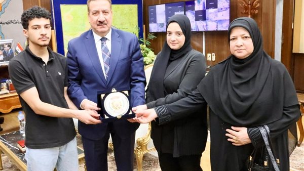 محافظ المنوفية يكرم