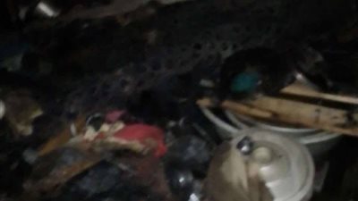 النيران أكلت محتوياتها.. آثار حريق بشقة سكنية في شبين القناطر ومصرع صغيرين | صور