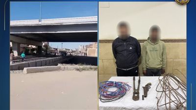 كانوا بيسرقوا حديد من تحت الكوبري.. ضبط عاطلين لتعديهما على مواطن وإطلاق أعيرة نارية بالإسماعيلية 
