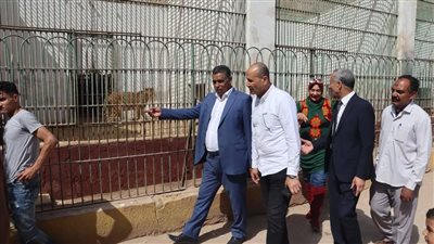 استعدادات مكثفة بحديقة الحيوان ببني سويف لاستقبال الزوار في أعياد الربيع