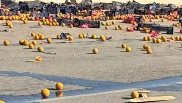 جانب من الحادث 