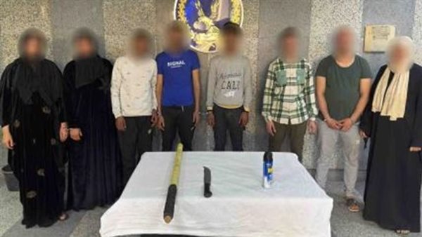 المتهمون والمضبوطات