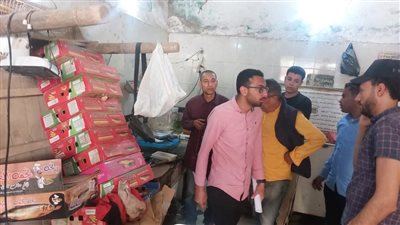 تحرير 15 محضرًا وضبط فسيخ وحلويات منتهية الصلاحية في حملة تموينية ببني سويف 