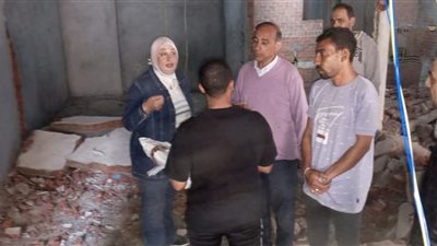 انهيار سور على غرفة كهرباء بشرق الإسكندرية.. وإزالة 7 أدوار مخالفة من مبنى بالفلكي