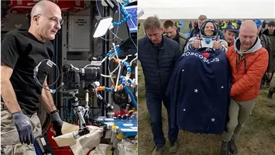 220 يومًا بالفضاء تغيّر ملامحه.. رائد فضاء أمريكي يعود في حالة صادمة