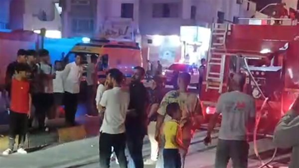 صورة من موقع الحريق