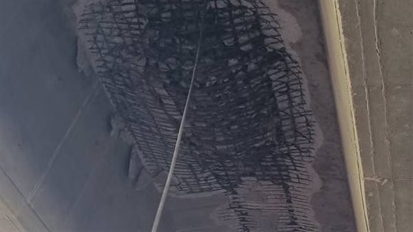 تصدع جزء من نزلة