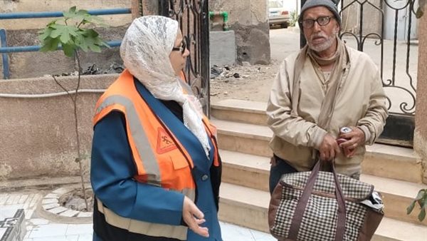 انقاذ مسن بلا مأوى