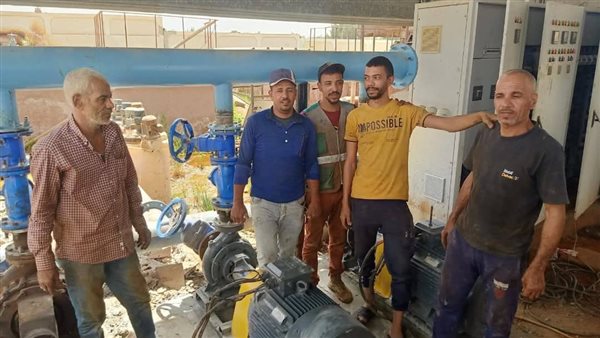 محطة مياه قرية الكفاح