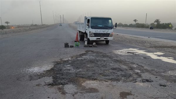 جانب من إصلاحات تصدع