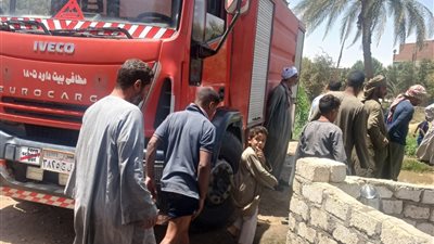 مصرع طفلة في حريق منزلين بمركز جرجا بسوهاج