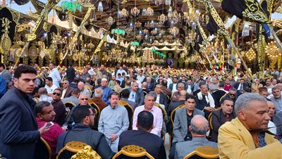 بحضور المئات.. عزاء النائب ثروت فتح الباب بمسقط رأسه بالدقهلية 