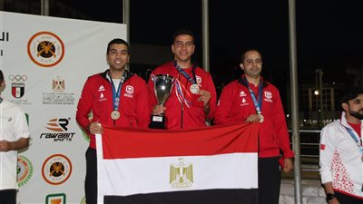 مصر تهيمن على منافسات الفرق وتحصد الذهب في البطولة العربية للرماية