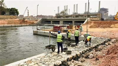 محافظ الدقهلية يتابع أعمال تنفيذ مشروعات تحسين نوعية مياه مصرف كيتشنر