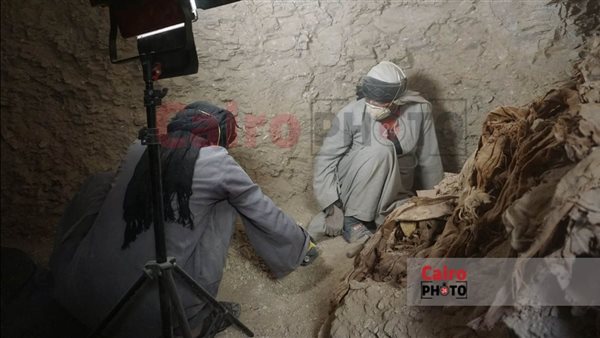 كشف أثري جديد للبعثة