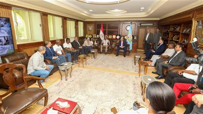 محافظ كفر الشيخ يستقبل وزير زراعة مدغشقر لتعزيز التعاون المشترك