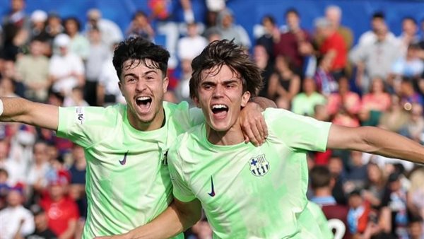 لاعبو برشلونة للشباب
