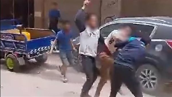 جانب من المشاجرة