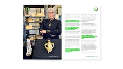 اكتشاف مركز الحفريات الفقارية يتصدر غلاف مجلة ساينس فيجا البريطانية