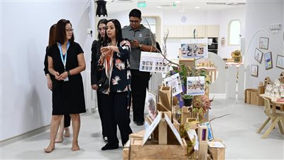 وزيرة التضامن تتفقد نماذج لمجمعات حضانات ورياض الأطفال في سنغافورة |صور