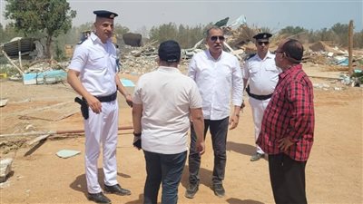 رئيس مدينة الغردقة يقود حملة مكبرة لإزالة التعديات على 10 أفدنة بـ تقسيم المزارع| صور