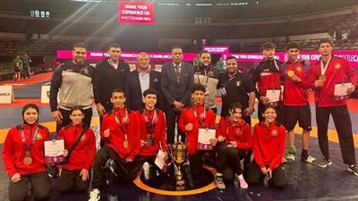 مصر ترفع حصيلة البطولة الإفريقية للمصارعة إلى 15 ميدالية في ثاني أيام المنافسات