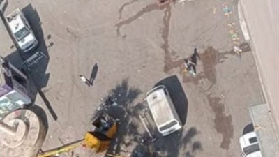 اصطدام لودر بخط غاز يتسبب في حدوث تسريب دون إصابات بفيصل.. والفرق الفنية تحاول إصلاحه