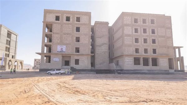 جانب من إنشاء الجامعة