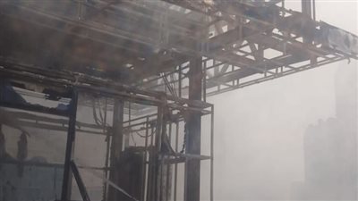 السيطرة على حريق مولد كهرباء بمحطة الأتوبيس الترددي في الخصوص دون خسائر | صور