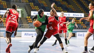 سيدات الأهلي يتوجن بكأس مصر لكرة السلة على حساب سبورتنج | صور