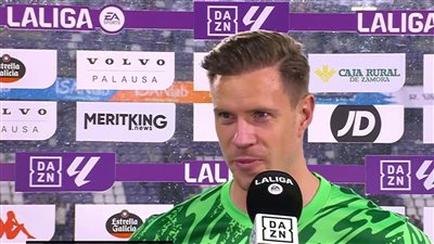 شتيجن: كنت أتحرق شوقًا للمشاركة أمام بلد الوليد.. وآسف جدًا لهبوطهم