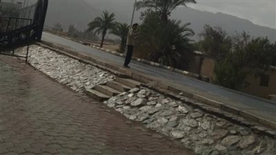 سقوط أمطار خفيفة على مناطق في شرق الإسكندرية