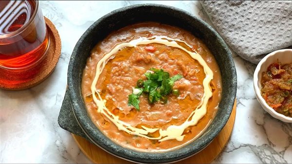 طريقة عمل الفول المدمس