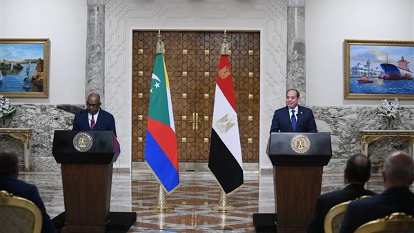 الرئيس السيسي يستقبل