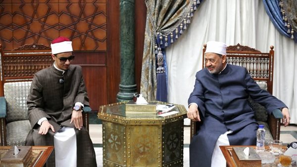شيخ الأزهر من استقبال