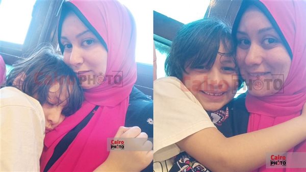 السيدة سعاد وابنها