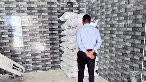 ضبط ماكينة طحين بالمنوفية