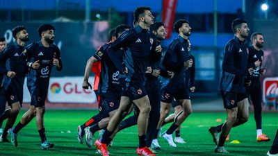 الأهلي ينهي تدريباته قبل مباراة سيراميكا كليوباترا في الدوري 