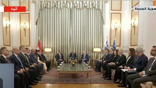 الرئيس السيسي ونظيره