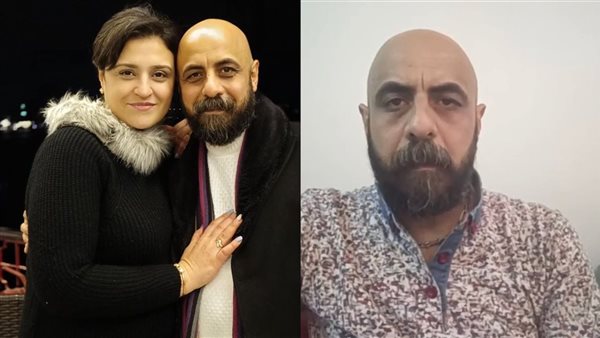 عصام وزوجته 