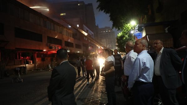 جانب من الحريق 